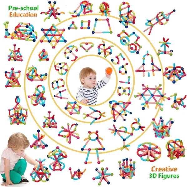 Stick_Blocks_Building_Magnetic_Toy_Bars_With_Storage_Box_Different_Shape_Educational_Construction_Set_3D_Puzzle,_Interlocking_Creative_Connecting_Kit,_Stem_Toy_For_Boys_And_Girls_36_Pc_(36)
