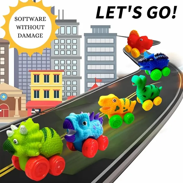 6_Pcs_Dino_Cars,_Soft_Rubber_Toy_Car_Set,_Push_N_Go_Mini_Vehicles_For_Baby,_Floating_Bath_Toy_For_Boys_And_Girls,_Summer_Beach_And_Pool_Activity,_Party_Favors_For_Kids_(6_Dino_Car)