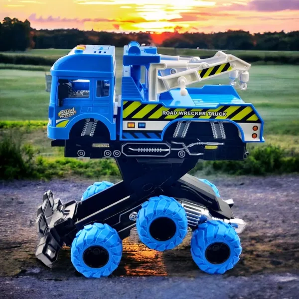 6X6_Rescue_Tow_Truck_Realistic_Friction_Powered_Toy_Push_&_Go_Tow_Truck_Toy_6_Wheels_Deformation_Truck_With_Lights_And_Sound_Vehicle_Carrier_Big_Heavy_Duty_Wrecker_For_Kids_Ages_3_Up