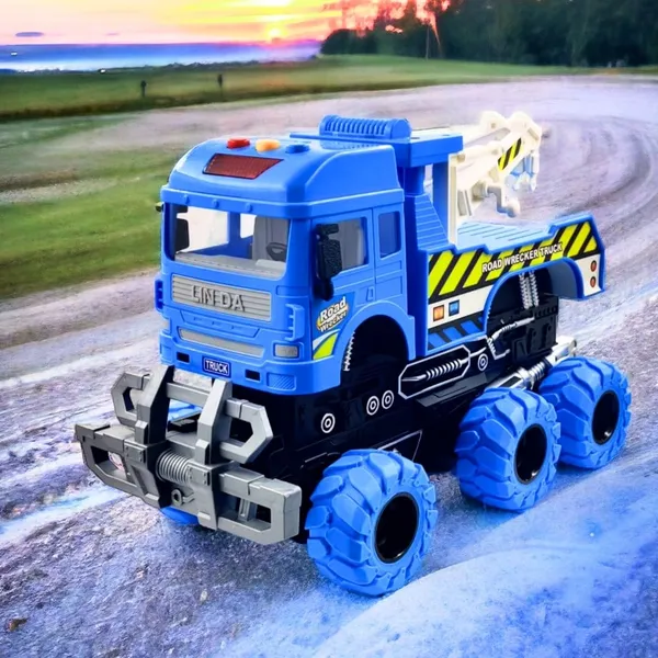 6X6_Rescue_Tow_Truck_Realistic_Friction_Powered_Toy_Push_&_Go_Tow_Truck_Toy_6_Wheels_Deformation_Truck_With_Lights_And_Sound_Vehicle_Carrier_Big_Heavy_Duty_Wrecker_For_Kids_Ages_3_Up