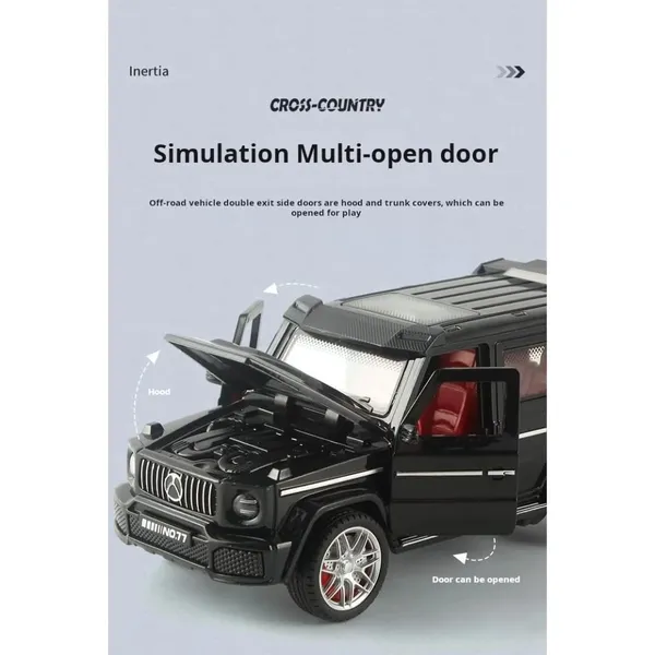 G-Wagon_Car_Toys_Realistic_Friction_Powered_With_Lights_And_Sound_For_Kids_With_Doors_Openable_Smooth_Push_And_Go_1:32_Scale_Pretend_Play_Toy_Car_Great_Gift_For_Children_Boys
