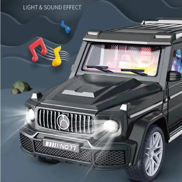 G-Wagon_Car_Toys_Realistic_Friction_Powered_With_Lights_And_Sound_For_Kids_With_Doors_Openable_Smooth_Push_And_Go_1:32_Scale_Pretend_Play_Toy_Car_Great_Gift_For_Children_Boys