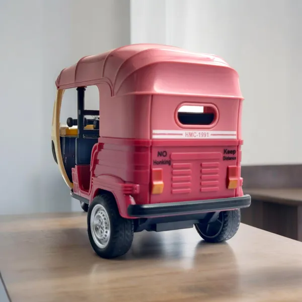 Auto_Rickshaw_Toy,With_Pull_Back_Action_City_Traffic_Vehicles_Public_Transport_Toy_With_Light_And_Sound_For_Aged_3_4_5_6_Boys_And_Girls,Kids_Party_Favors_Gifts_(Jolly_Auto),_Multicolor