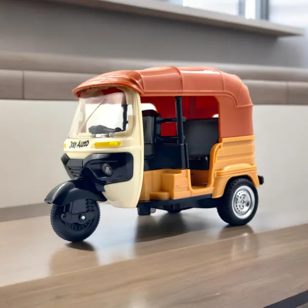 Auto_Rickshaw_Toy,With_Pull_Back_Action_City_Traffic_Vehicles_Public_Transport_Toy_With_Light_And_Sound_For_Aged_3_4_5_6_Boys_And_Girls,Kids_Party_Favors_Gifts_(Jolly_Auto),_Multicolor