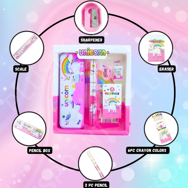 Stationery_Gift_Set_For_Kids_Pack_Of_7_Pcs_Stationery_Items_For_Kids_Cartoon_Stationery_Set_Birthday_Return_Gift_School_Accessories_For_Boys_Girls_(Unicorn)
