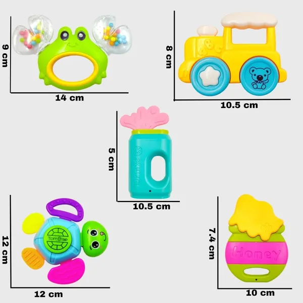 5Pcs_Baby_Rattle_And_Teether_Toy_Set_For_Infants_0-12_Months_Colorful_Soft_Rattling_Sound_Newborn_Sensory_Toys_Gift_Pack