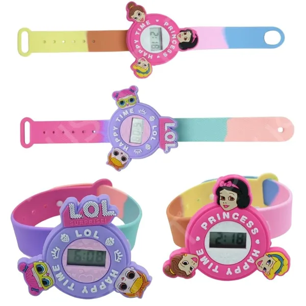 Kids_Slap_Band_Wrist_Bracelet_For_Boys_And_Girls_Featuring_Colorful_Cartoon_Characters_Comfortable_And_Durable