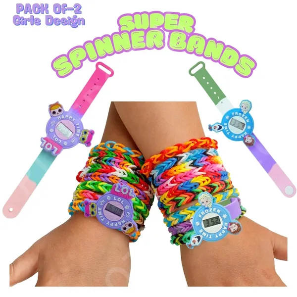 Kids_Slap_Band_Wrist_Bracelet_For_Boys_And_Girls_Featuring_Colorful_Cartoon_Characters_Comfortable_And_Durable