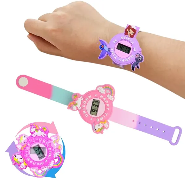 Kids_Slap_Band_Wrist_Bracelet_For_Boys_And_Girls_Featuring_Colorful_Cartoon_Characters_Comfortable_And_Durable