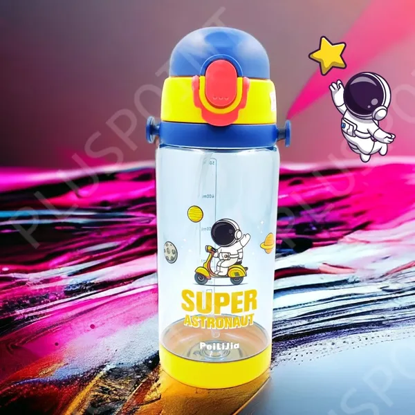 Plastic_Space_Astronaut_Water_Bottle_For_Kids_Cute_Cartoon_Leak-Proof_600_Ml_Sipper_Bottle_With_Straw,_Flip_Cover,_Bpa-Free,_School_Water_Bottle_For_Boys_Girls_(Astro-Blue)