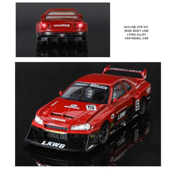 Diecast_Metal_Skyline_Lb-Er34_Super_Silhouette_Rhd_Liberty_Walk-Edition_Sports_Car_1:24_Scale_Simulation_Model_Alloy_Toy_Car_With_Openable_Doors_&_Light,_Music_Toy_Vehicle_For_Kids,_Adults