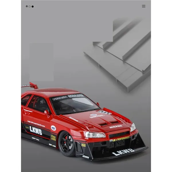 Diecast_Metal_Skyline_Lb-Er34_Super_Silhouette_Rhd_Liberty_Walk-Edition_Sports_Car_1:24_Scale_Simulation_Model_Alloy_Toy_Car_With_Openable_Doors_&_Light,_Music_Toy_Vehicle_For_Kids,_Adults