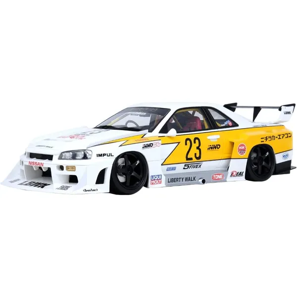 Diecast_Metal_Skyline_Lb-Er34_Super_Silhouette_Rhd_Liberty_Walk_Edition_Sports_Car_1:24_Scale_Simulation_Model_Alloy_Toy_Car_With_Openable_Doors_&_Light,_Music_Toy_Vehicle_For_Kids,_Adults