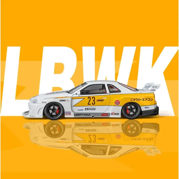 Diecast_Metal_Skyline_Lb-Er34_Super_Silhouette_Rhd_Liberty_Walk_Edition_Sports_Car_1:24_Scale_Simulation_Model_Alloy_Toy_Car_With_Openable_Doors_&_Light,_Music_Toy_Vehicle_For_Kids,_Adults