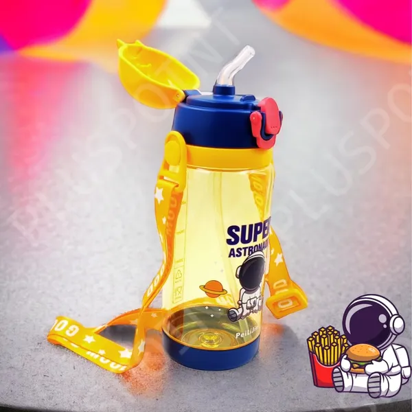 Plastic_Space_Astronaut_Water_Bottle_For_Kids_Cute_Cartoon_Leak-Proof_600_Ml_Sipper_Bottle_With_Straw,_Flip_Cover,_Bpa-Free,_School_Water_Bottle_For_Boys_Girls_(Astro-Yellow)