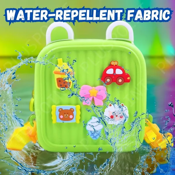 Silicone_Backpack_For_Kids_Small_Backpack_For_Boys_And_Girls_Silicone_Waterproof_Bag_For_Toddlers_With_Cute_3D_Cartoon_Badges,_Kindergarten_Lightweight_Travel_Bag_For_Kids
