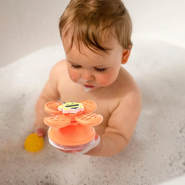 Snail-Shaped_Spinner_Toys_For_Babies_|_Colorful_Window_&_Bath_Spinners_For_Toddlers_|_Engaging_Sensory_Montessori_Toys_To_Enhance_Fine_Motor_Skills_&_Learning_Activities_(Orange)