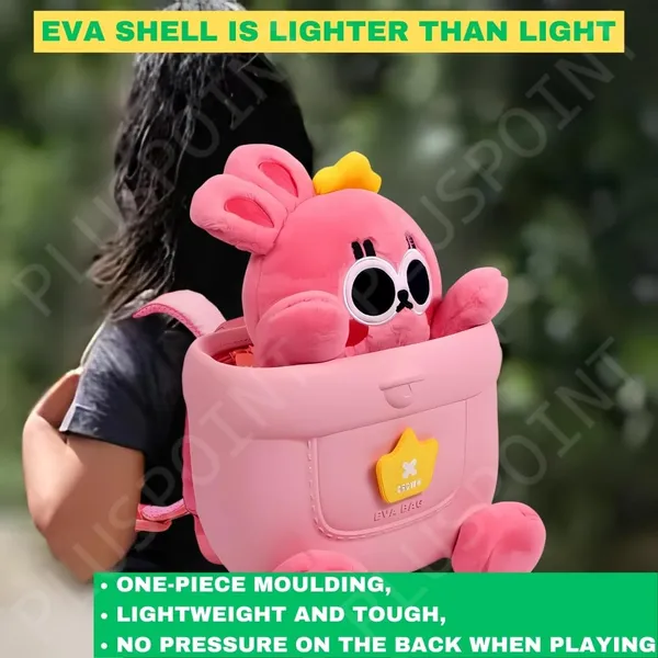 Cartoon_Bunny_Cool_Eva_Backpack_For_Kids_Toddlers_Baby_Preschoolers_Light_Weight_With_Plush_Toy_Cute_Cartoon_Bag_Perfect_For_Kids_Picnics_And_Daily_Adventures_Ideal_For_Boys_And_Girls
