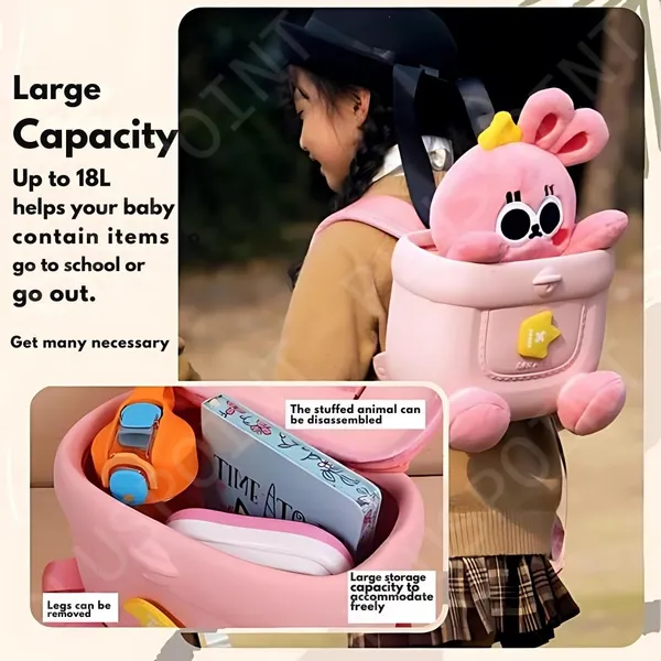 Cartoon_Bunny_Cool_Eva_Backpack_For_Kids_Toddlers_Baby_Preschoolers_Light_Weight_With_Plush_Toy_Cute_Cartoon_Bag_Perfect_For_Kids_Picnics_And_Daily_Adventures_Ideal_For_Boys_And_Girls