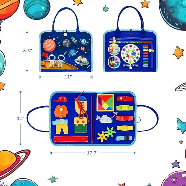 Busy_Board_Montessori_Toys_For_Kids_Birthday_Gift_Preschool_Learning_Activities_With_Life_Skills_Abc_123_Shape_Color_Animal_Weather_Toddler_Gifts_Christmas_Toys_For_2-7Yr_(Space),_Multicolor