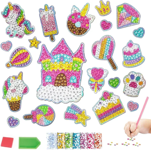 Unicorn_Gem_Diamond_Painting_Sticker_Kits,_Gem_Diamond_Painting_Stickers_Art_For_Kids_With_23_Stickers_Gem_Art_Painting_Kit_Toy_Gifts_Unicorn_Diamond_Gifts_For_Girls_Toys_Age_5-12