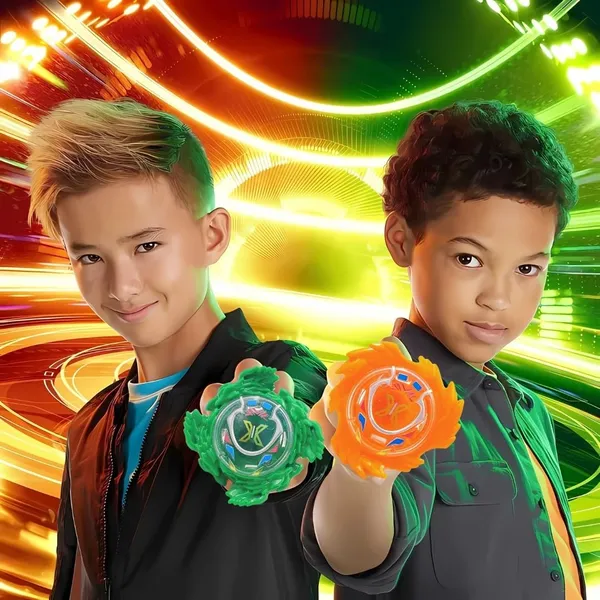 Battling_Top_Speed_Burst_Launcher_Grip_Toy_Blade_Set_Green_+_Orange_Gyro_Blades_Battling_Tops_Metal_Fusion_Starter_Set_With_Launcher_Gift_Toys_For_Boys_Kids_Children_Age_6+