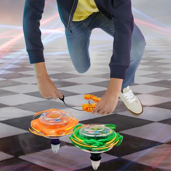Battling_Top_Speed_Burst_Launcher_Grip_Toy_Blade_Set_Green_+_Orange_Gyro_Blades_Battling_Tops_Metal_Fusion_Starter_Set_With_Launcher_Gift_Toys_For_Boys_Kids_Children_Age_6+