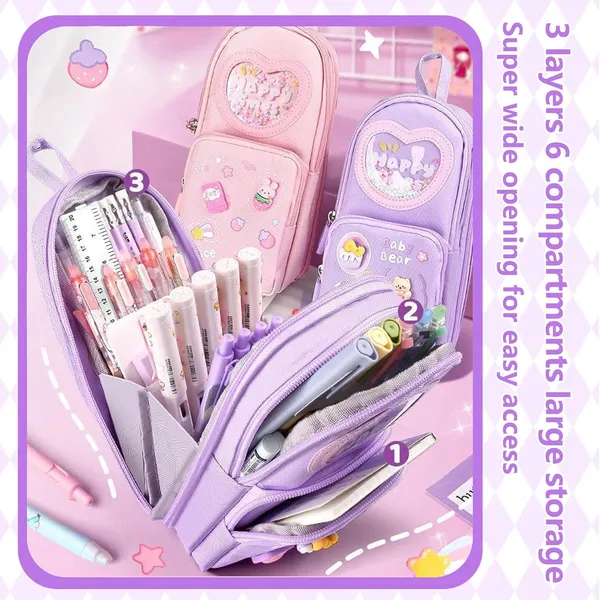 Premium_Pencil_Case_6_Layer_With_3_Compartment_Cute_Aesthetic_Pencil_Case_For_Girls_Large_Capacity_Pencil_Pouch_Multifunctional_Pouch_For_School_Kids_Cute_Quirky_Stationery_Gift