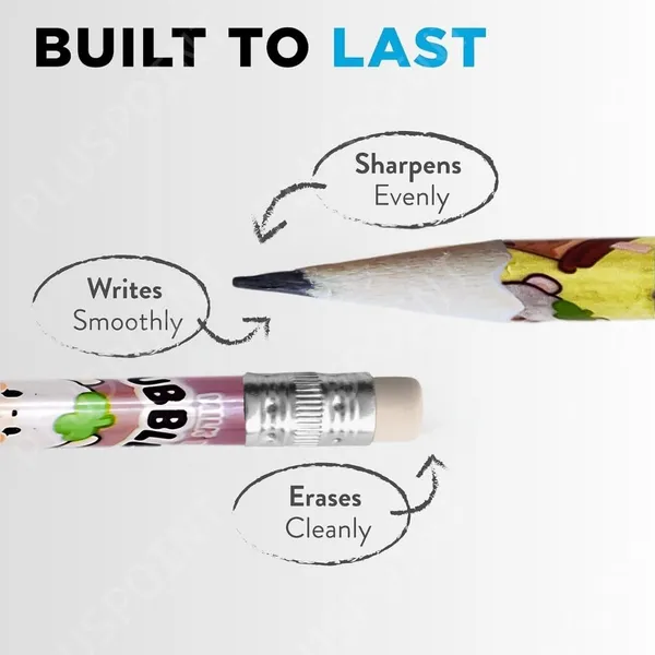 24_Pcs_Pencils_Cute_Cartoon_For_Kids_Triangular_Ultra_Dark_Smooth_Writing_And_Break_Resistant_Cartoon_Themed_With_Eraser_|_School_Supplies_For_Kids_|_Birthday_Gift_Pencils_Set