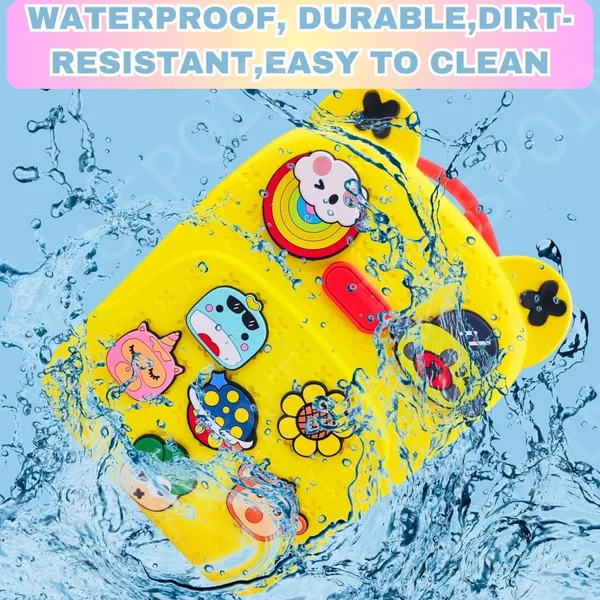 Eva_Kids_School_Backpack_Stylish_&_Durable_Silicone_Waterproof_Bag_For_Boys_And_Girls_Lightweight_Travel_Backpack_Perfect_For_Pre-School_&_Kindergarten_Adventures_(Yellow)