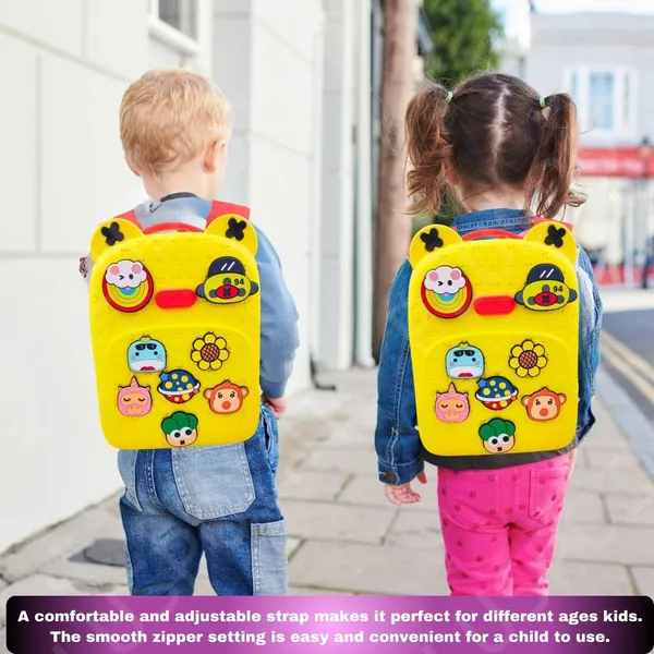 Eva_Kids_School_Backpack_Stylish_&_Durable_Silicone_Waterproof_Bag_For_Boys_And_Girls_Lightweight_Travel_Backpack_Perfect_For_Pre-School_&_Kindergarten_Adventures_(Yellow)