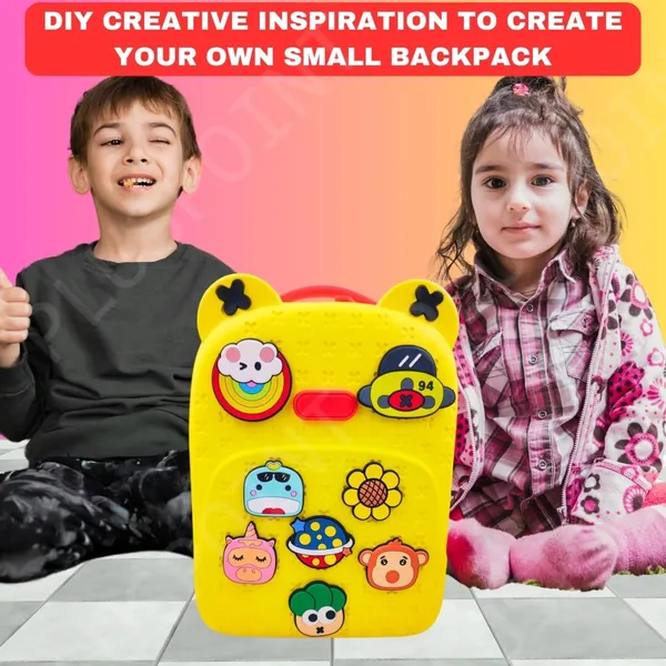 Eva_Kids_School_Backpack_Stylish_&_Durable_Silicone_Waterproof_Bag_For_Boys_And_Girls_Lightweight_Travel_Backpack_Perfect_For_Pre-School_&_Kindergarten_Adventures_(Yellow)