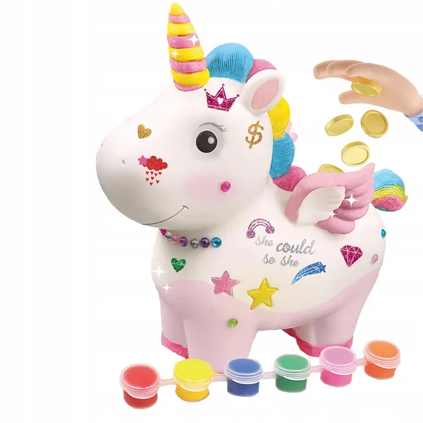 Diy_Unicorn_Piggy_Bank_For_Kids_Paint_Decorate_Piggy_Bank_With_Gemstone,_Stickers,_Foil_Art,_Markers,_Painting_Kit_Diy_Money_Coin_Bank,_Arts_And_Crafts_Birthday_Gifts_For_Kids_5+_Years_Old