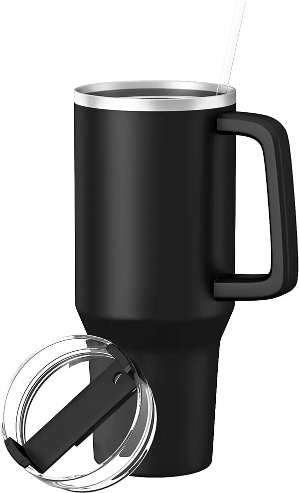 1200Ml_Tumbler_With_Handle_And_Straw_Lid_Double_Insulated_Cup_Reusable_Stainless_Steel_Water_Bottle_Travel_Tumbler,Coffee_Mug_For_Office,_Home|Travel_Mug_For_Hot_And_Cold_Water_(Black)