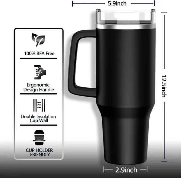 1200Ml_Tumbler_With_Handle_And_Straw_Lid_Double_Insulated_Cup_Reusable_Stainless_Steel_Water_Bottle_Travel_Tumbler,Coffee_Mug_For_Office,_Home|Travel_Mug_For_Hot_And_Cold_Water_(Black)