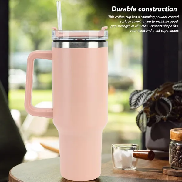 1200Ml_Tumbler_With_Handle_And_Straw_Lid_Double_Insulated_Cup_Reusable_Stainless_Steel_Water_Bottle_Travel_Tumbler,Coffee_Mug_For_Office,_Home|Travel_Mug_For_Hot_And_Cold_Water_(Light_Pink)