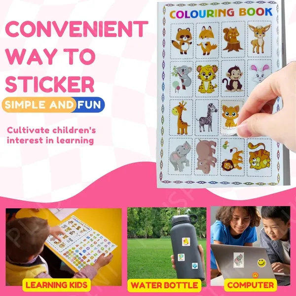 Stationery_Animal_World_Gift_Set_For_Kids-Pack_Of_8_Pcs,Stationery_Items_For_Kids_Useful_Gift_Cartoon_Stationery_Set_Birthday_Return_Gift_School_Accessories_For_Boys_Girls,Multicolor