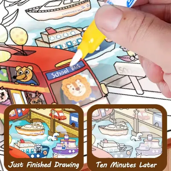 All_In_1_Busy_Book_For_Kids_Toddlers_Reusable_Water_Painting_Books,_Busy_Book_Sensory_Toys,_Kids_Learning_Educational_Toy_Travel_Activities_1_2_3_4_Year_Old_Birthday_Gifts_For_Kids
