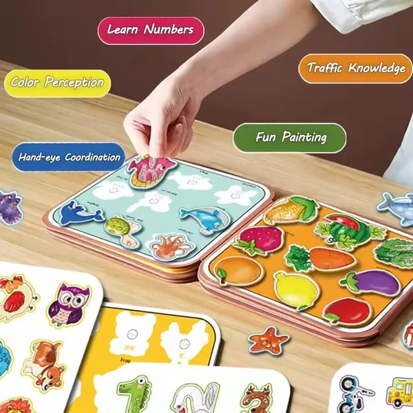 All_In_1_Busy_Book_For_Kids_Toddlers_Reusable_Water_Painting_Books,_Busy_Book_Sensory_Toys,_Kids_Learning_Educational_Toy_Travel_Activities_1_2_3_4_Year_Old_Birthday_Gifts_For_Kids