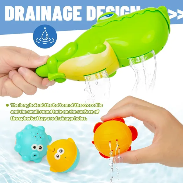 Crocodile_Bath_Toy_For_Toddler_Baby_Bathing_Toys_With_3_Animal_Floating_Fish_Catching_Game_Octopus_Swimming_Set_For_Bathtub_Water_Play_Activity_Shower_Alligator_Playset_For_Toddlers