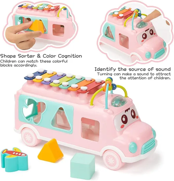 Activity_Bus_Toy_For_Baby_Pull_Along_School_Bus_Xylophone_Toy_For_Toddlers_Musical_Bus_Toys_Shape_Puzzles_Knocking_Xylophone_Educational_Musical_Toys,Birthday_Gifts_For_Kids,Multicolor
