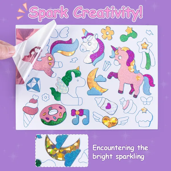Foil_Art_Kit_For_Kids_Unicorns_&_Princesses_Arts_And_Crafts,_No_Mess_Art_For_Kids,_Fun_Craft_Kits_&_Supplies,_Diy_Creative_Activities,_Travel_Toys_Gifts_For_Girls_&_Boys_Ages_3+