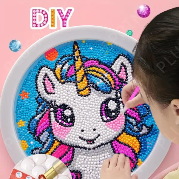 5D_Diamond_Gem_Kits_For_Kids_With_Frame_Diamond_Arts_And_Crafts_For_Kids_Ages_6_8_10_12_Gem_Art_Painting_Kit_Unicorn_Crafts_Unicorn_Diamond_Painting_Kits_For_Girls