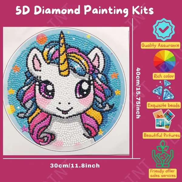 5D_Diamond_Gem_Kits_For_Kids_With_Frame_Diamond_Arts_And_Crafts_For_Kids_Ages_6_8_10_12_Gem_Art_Painting_Kit_Unicorn_Crafts_Unicorn_Diamond_Painting_Kits_For_Girls