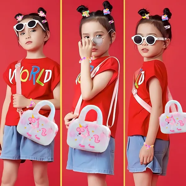 Unicorn_Gift_For_Girls_14_Pcs_Set_For_Kids_Of_Unicorn_Handbag_Purse,_Diary,_Hair_Clips,_Bracelet,_Necklace,_Pen,_Toy_Soft_Plush_Toys_Set_For_Birthday_Gifts_For_Kids