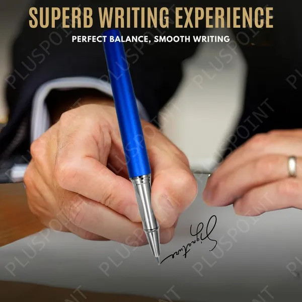 Stainless_Steel_Fountain_Pen_Stunning_Luxury_Pen_With_Steel_Finish,_Iridium_Nib,_Pen_Gift_For_Men_&_Women,_Professional,_Executive_Office,_Nice_Designer_Pens_For_Kids