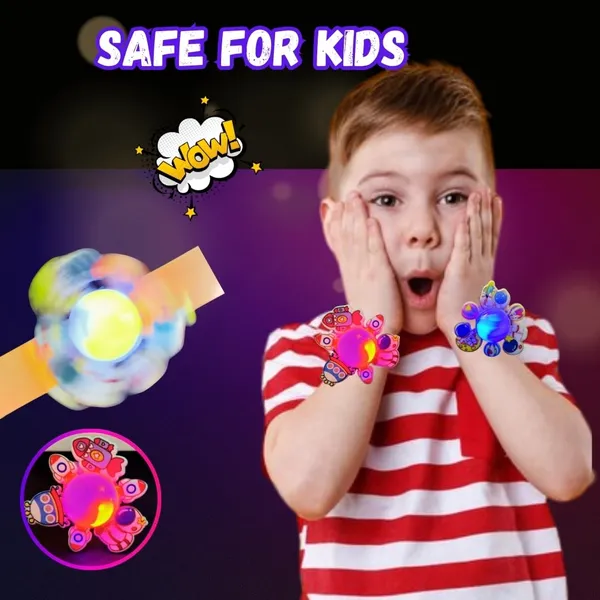 Kids_Cartoon_Slap_Bracelet_Wrist_Band_For_Boys_And_Girls_Comfortable_And_Adjustable_Colorful_Design