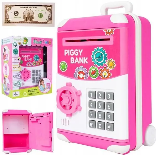 Piggy_Bank_Cash_Coin_Can_Atm_Bank_Electronic_Coin_Money_Bank_For_Kids_Age_3-12,_Money_Savings_Box_Mini_Atm_Coin_Bank_Toys_Gifts_For_3_4_5_6_7_8_9_10_11_12_Year_Old_Boys_Girls_(Pink_Trolley)