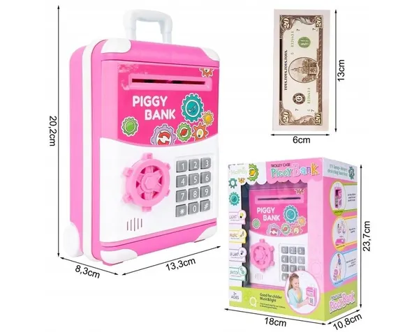 Piggy_Bank_Cash_Coin_Can_Atm_Bank_Electronic_Coin_Money_Bank_For_Kids_Age_3-12,_Money_Savings_Box_Mini_Atm_Coin_Bank_Toys_Gifts_For_3_4_5_6_7_8_9_10_11_12_Year_Old_Boys_Girls_(Pink_Trolley)