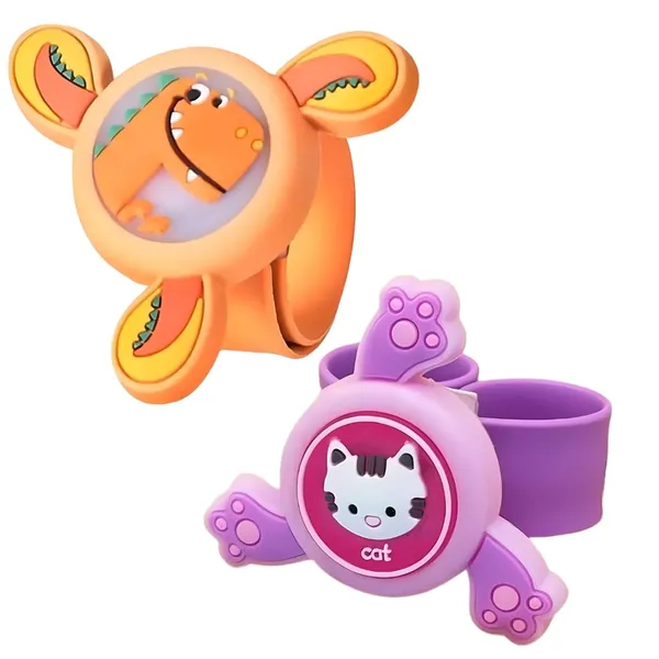 2Pcs_Wrist_Band_For_Boys_And_Girls_Spinning_Slap_Band_Cute_Cartoon_Bracelet_Wrist_With_Lights,_Great_Birthday_Gift_Toys_For_Return_Gift_For_Kids_Rakhi